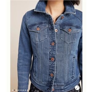 Anthropologie Pilcro and the Letterpress denim jacket